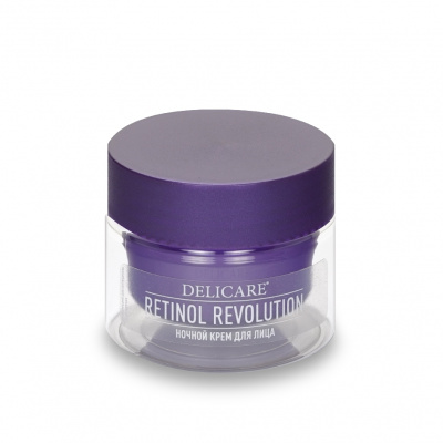 Большое фото товара - Ночной крем для лица Delicare Retinol Revolution 56+ 50мл, 3142384. Вариант №5