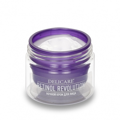 Большое фото товара - Ночной крем для лица Delicare Retinol Revolution 56+ 50мл, 3142384. Вариант №6
