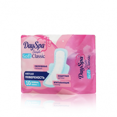 Большое фото товара - Женские прокладки Day Spa Simple Classic Soft Normal 10 шт, 3143366. Вариант №2