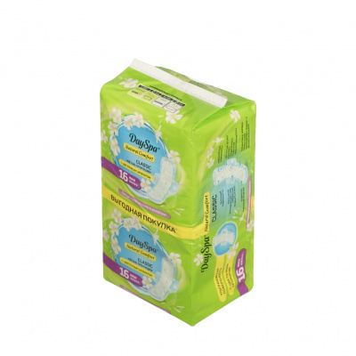 Большое фото товара - Женские прокладки Day Spa Natural Comfort Classic Maxi 16шт, 3145777. Вариант №2