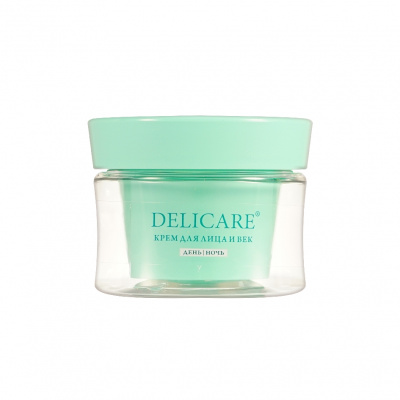 Большое фото товара - Крем для лица и век Delicare Multicare + Aloe 50мл, 3147441. Вариант №2