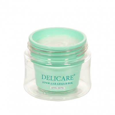 Большое фото товара - Крем для лица и век Delicare Multicare + Aloe 50мл, 3147441. Вариант №5