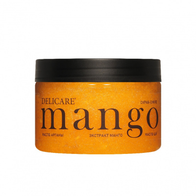 Большое фото товара - DELICARE Скраб-суфле для тела mango 320 г, 3152212. Вариант №1