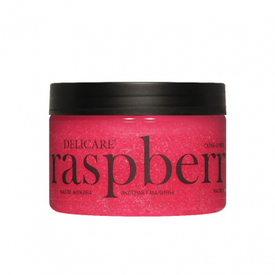 Большое фото товара - DELICARE Скраб-суфле для тела raspberry 370 г, 3152737. Вариант №1