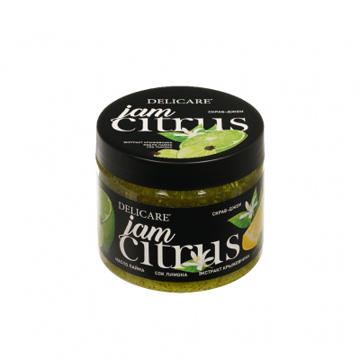 Большое фото товара - DELICARE Скраб для тела citrus jam 400 г, 3153193. Вариант №4